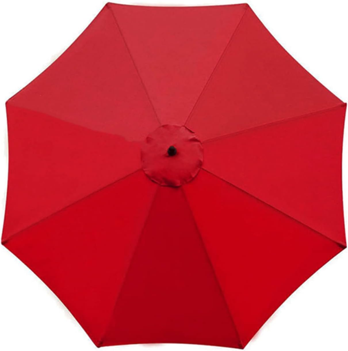 Ersatzbezug Für Sonnenschirm – 1 Stück – Rotes Polyester – Uv30+ Schutz – Garten Und Terrasse – 3 M, 8 Streben