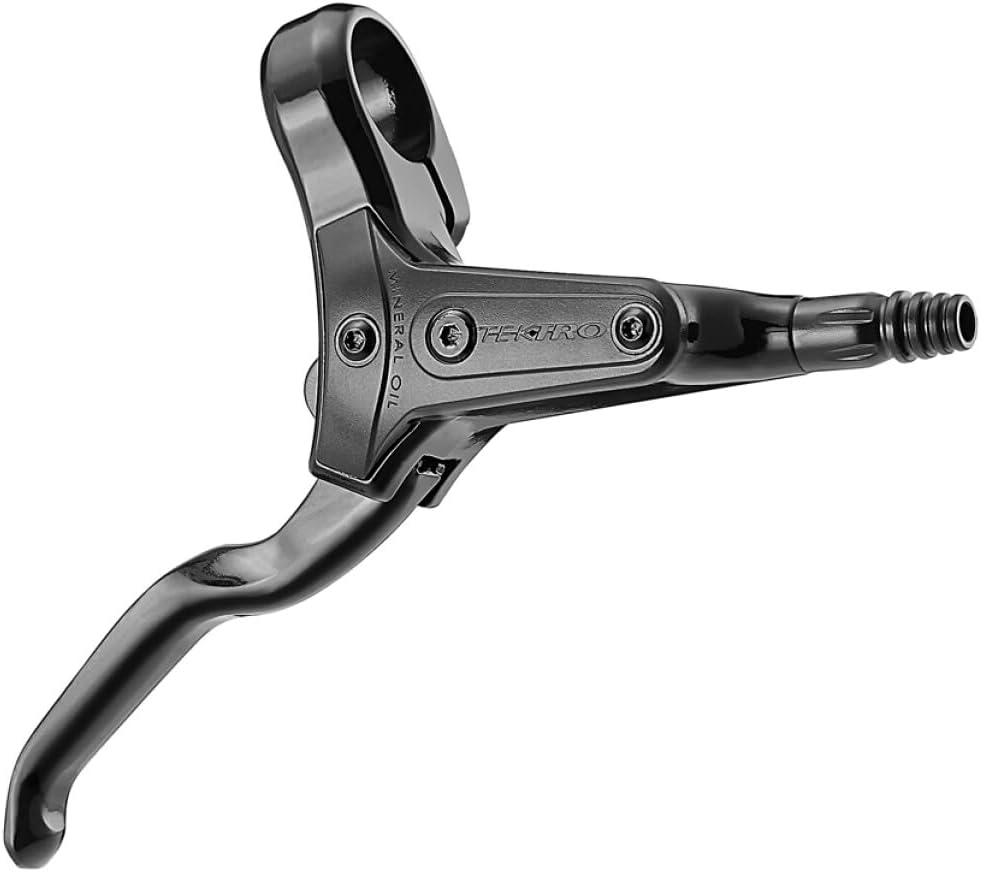 Hydraulischer Bremshebel – 1-teilig – Aluminium – Montage Rechts – Mountainbike – Schwarz