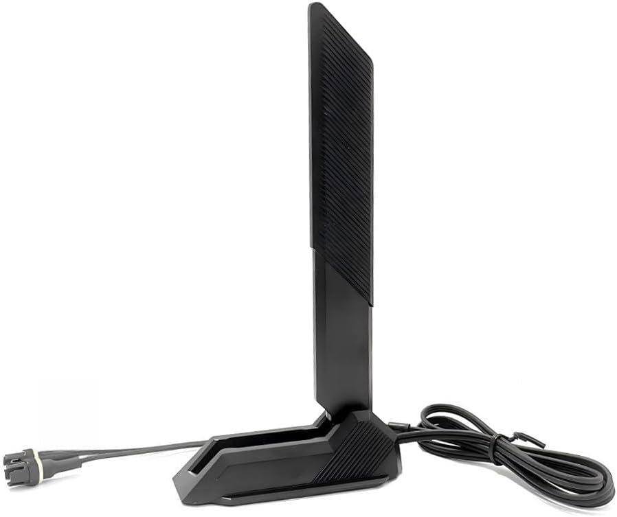 7-zoll-tri-band-12-dbi-wlan-antenne – Anschluss Ohne Gewinde – Magnetfuß – Bluetooth 5.4 – Für Pc-router-pci-karte