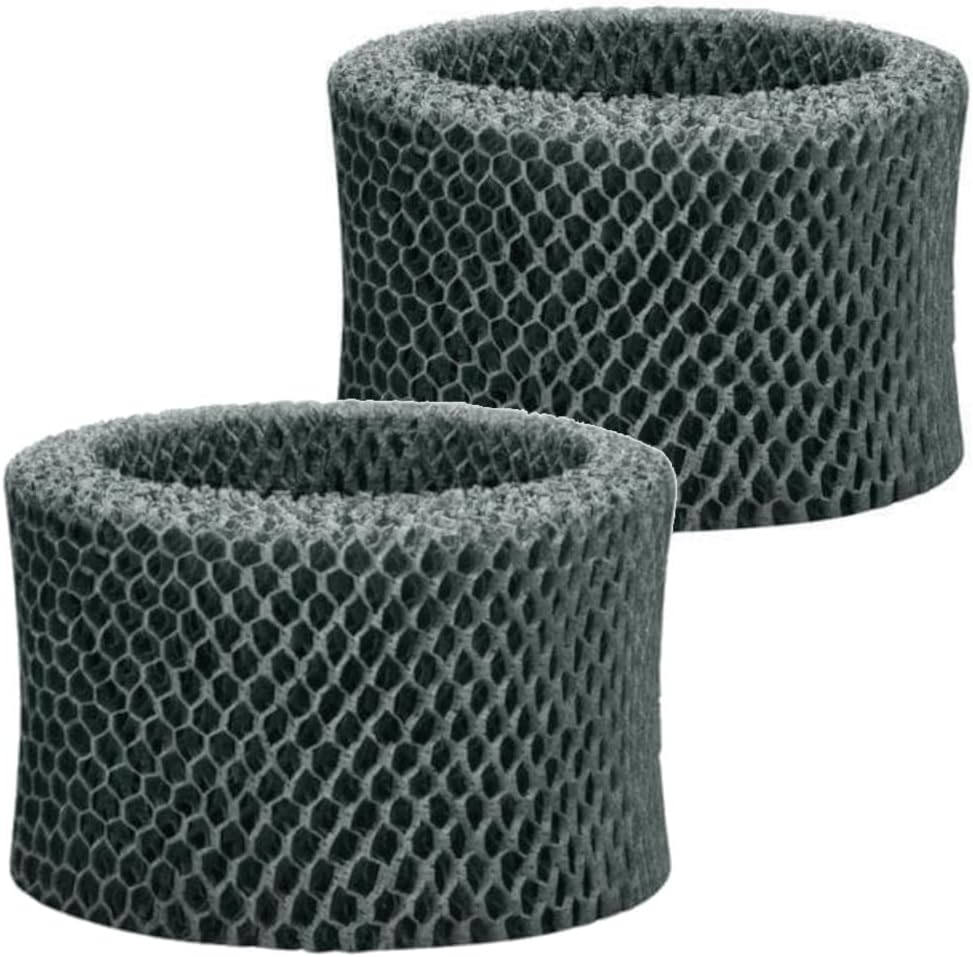Luftbefeuchterfilter – 2er-pack – Kompatibel Mit Fy2401 – Waschbar Und Wiederverwendbar – Für Philips Hu4801 Und Hu4803 (schwarz)