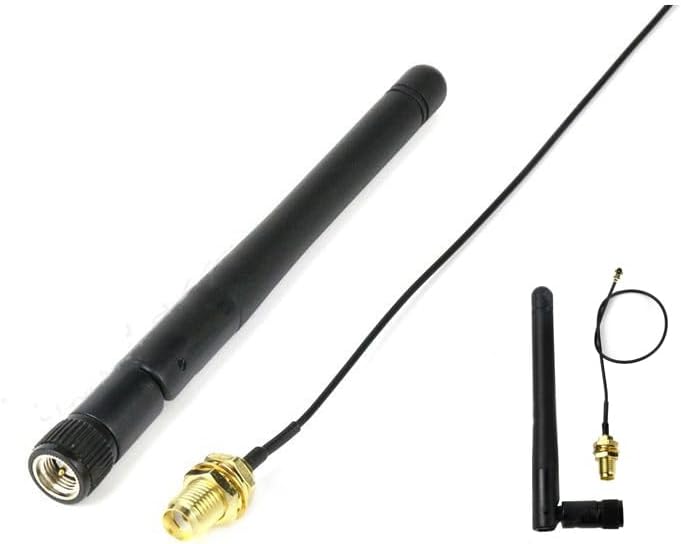 Wlan-antenne – 2er-pack – M.2 Ngff – Dualband 2,4/5,8 Ghz – 3 Dbi Verstärkung – Rp-sma-anschluss