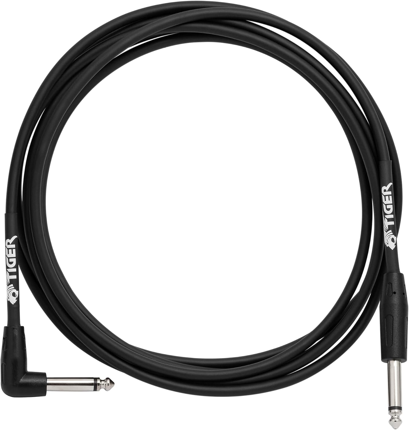 Gitarrenkabel Mit Klinkenstecker – 3 M – Winkelstecker – Professionelles Audio – Für Bühne Und Studio