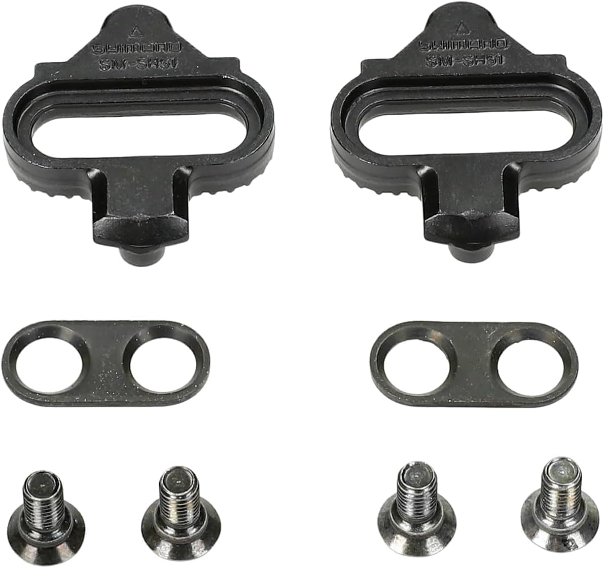 Shimano Spd Sm-sh51 Cleats – 2er-set – Schwarz – Für Mountainbike-kurbelgarnituren – Monoblock-montage