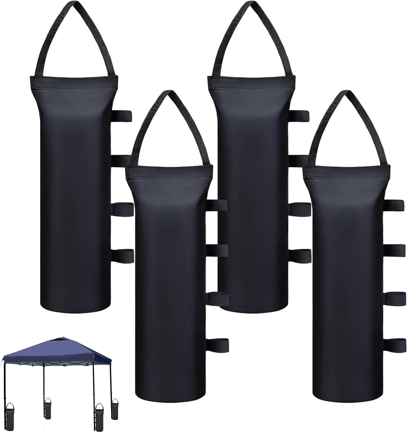 Gewichtssack – 4er-pack – 800d Oxford – Für Pavillons Und Markisen – 50 X 20 Cm