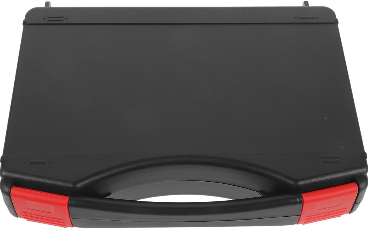 Werkzeugkoffer Aus Kunststoff – 1 Stück – Schwarz – Wasserdicht Und Robust – Für Kamera Und Werkzeug – 23 X 18 X 4,5 Cm