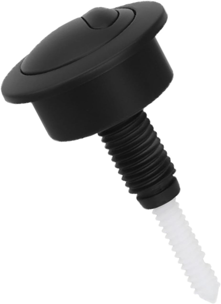 Zweimengenspülknopf – 1 Stück – Abs – Schwarz – Wassersparend – Für Standard-spülkasten