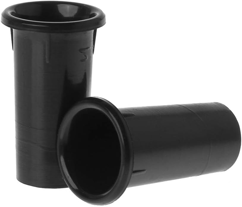 Bassreflexrohre – 2 Stück – Schwarzer Kunststoff – Belüftungsanschluss – 2–3-zoll-subwoofergehäuse