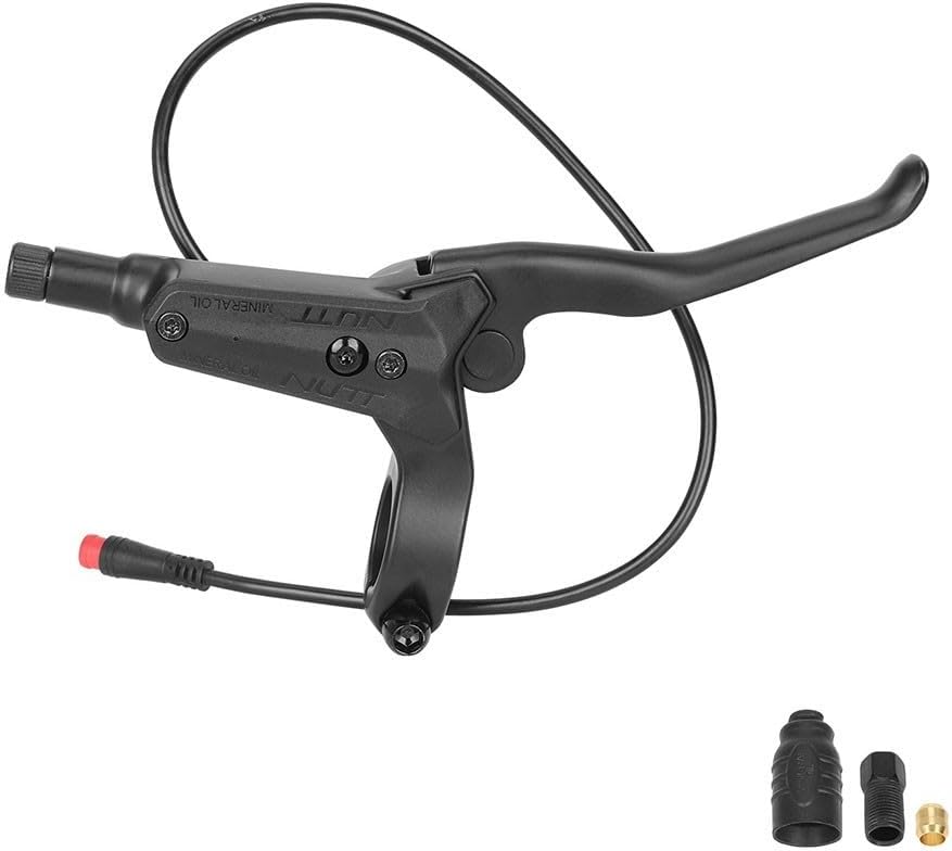 Bremshebel Aus Metall – 1-teilig – Robustes Schwarz – Präzise Fahrradkontrolle – Für Falträder Und Roller – 180 Mm
