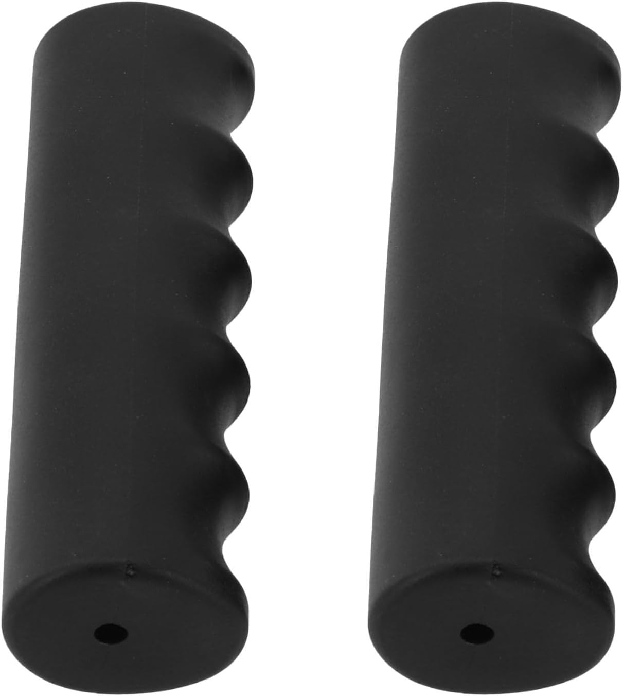 Gummigriffüberzug – 2 Stück – Ergonomisch, Schwarz – Rutschfest Für Schubkarren – Garten Und Baustelle – Durchmesser 22 Bis 30 Mm