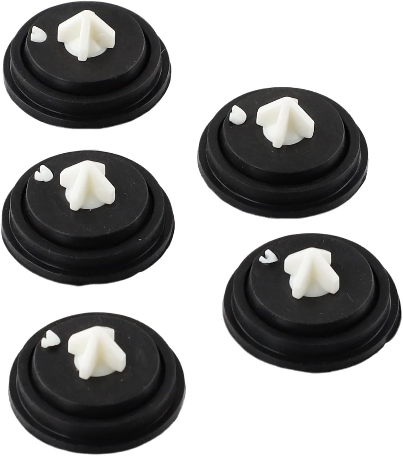 5er-pack Membrandichtungen – Robustes Gummi – Für Siamp-einlassventile – Einfacher Austausch – Für Sanitärtanks – 28 Mm
