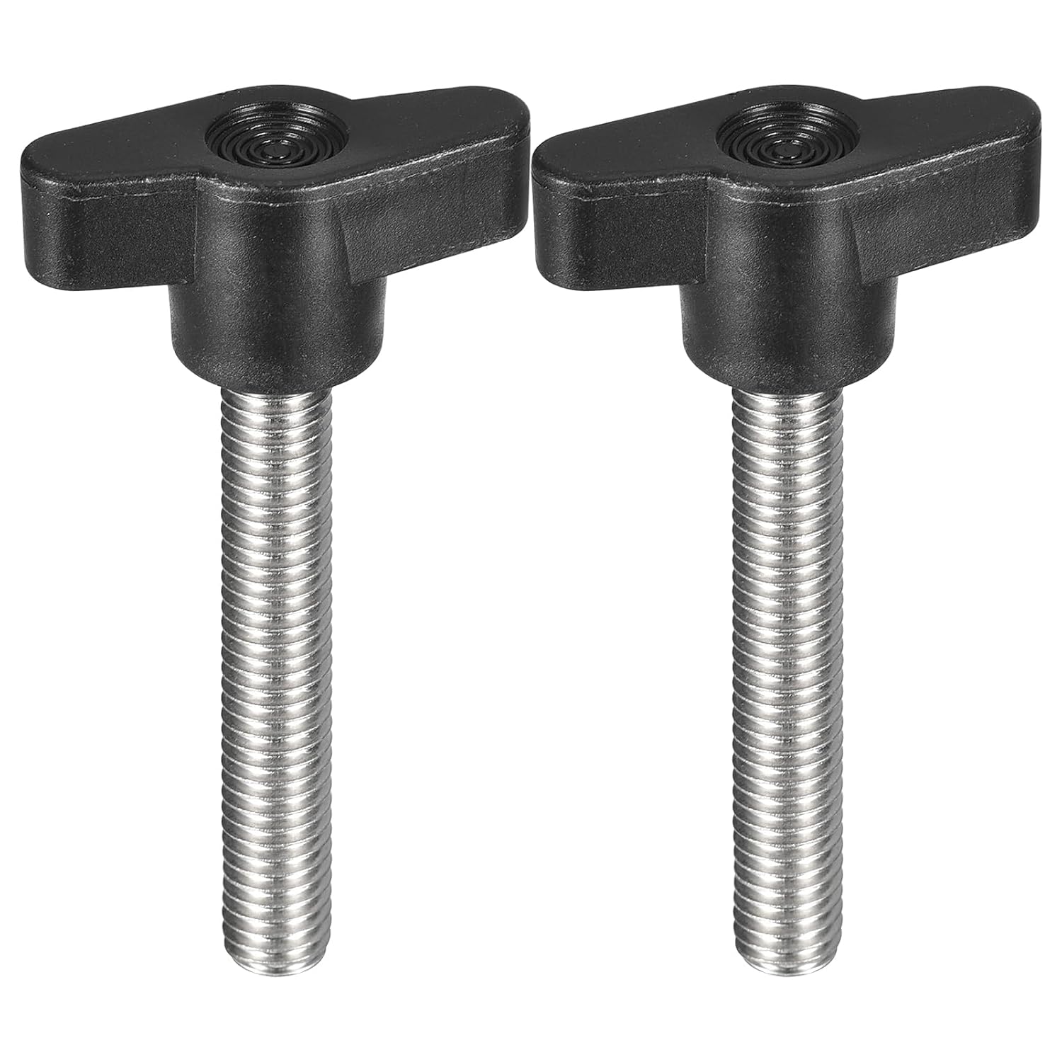 T-verriegelungsknopf – 2er-pack – Edelstahl 304 Und Kunststoff – Werkzeuglose Manuelle Einstellung – Maschinen Und Möbel – M8 X 50 Mm