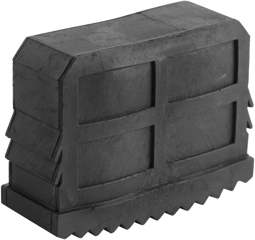Leiterfüße – 2 Stück – Verstärktes Gummi – Rutschfest – Aluminium-trittleiter Für Den Innenbereich – 57 X 21 Mm