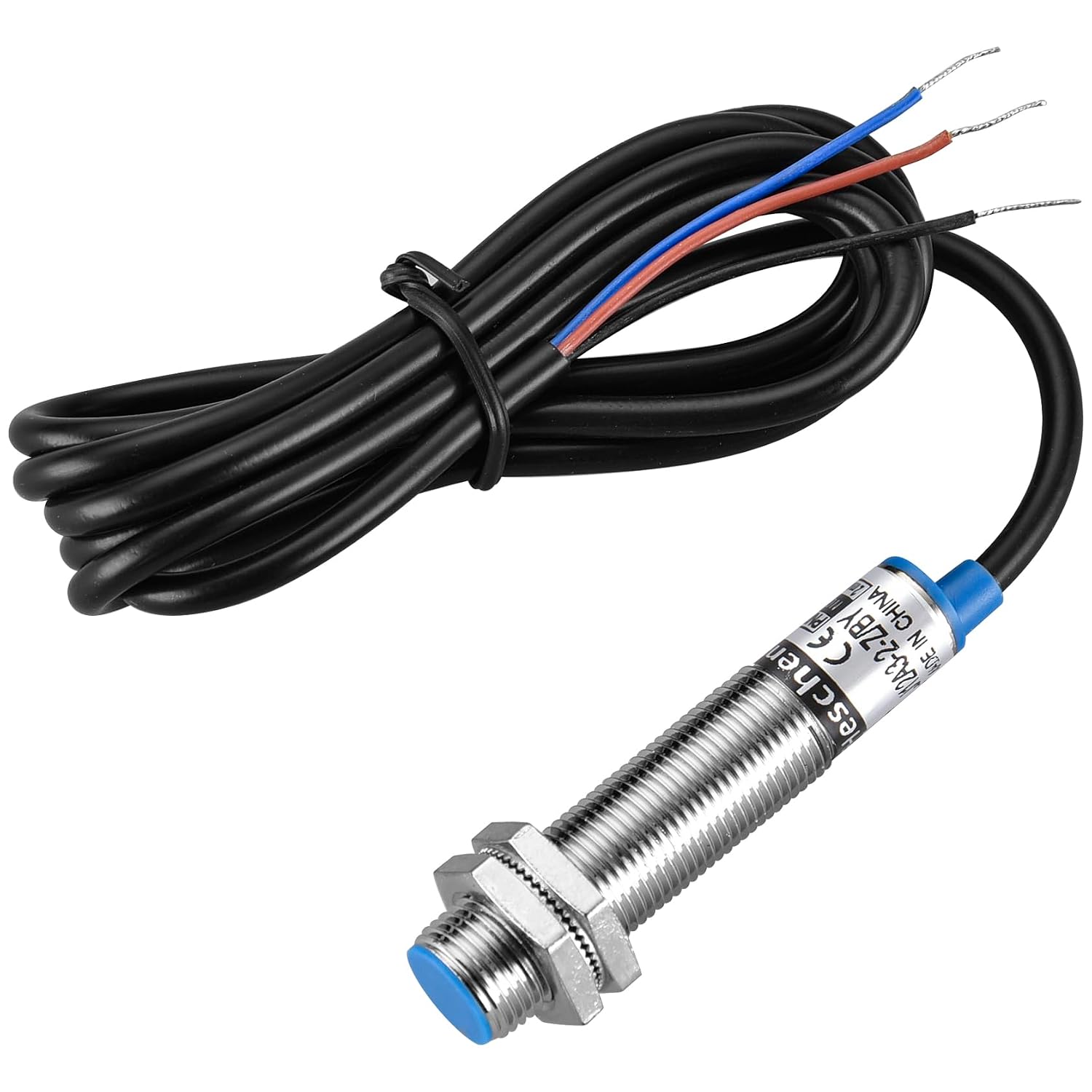 Induktiver Näherungssensor – 1 Stück – Metallgeschirmt – 2 Mm Erfassungsbereich – Pnp No – Industrieautomation – M12 10–30 V Dc