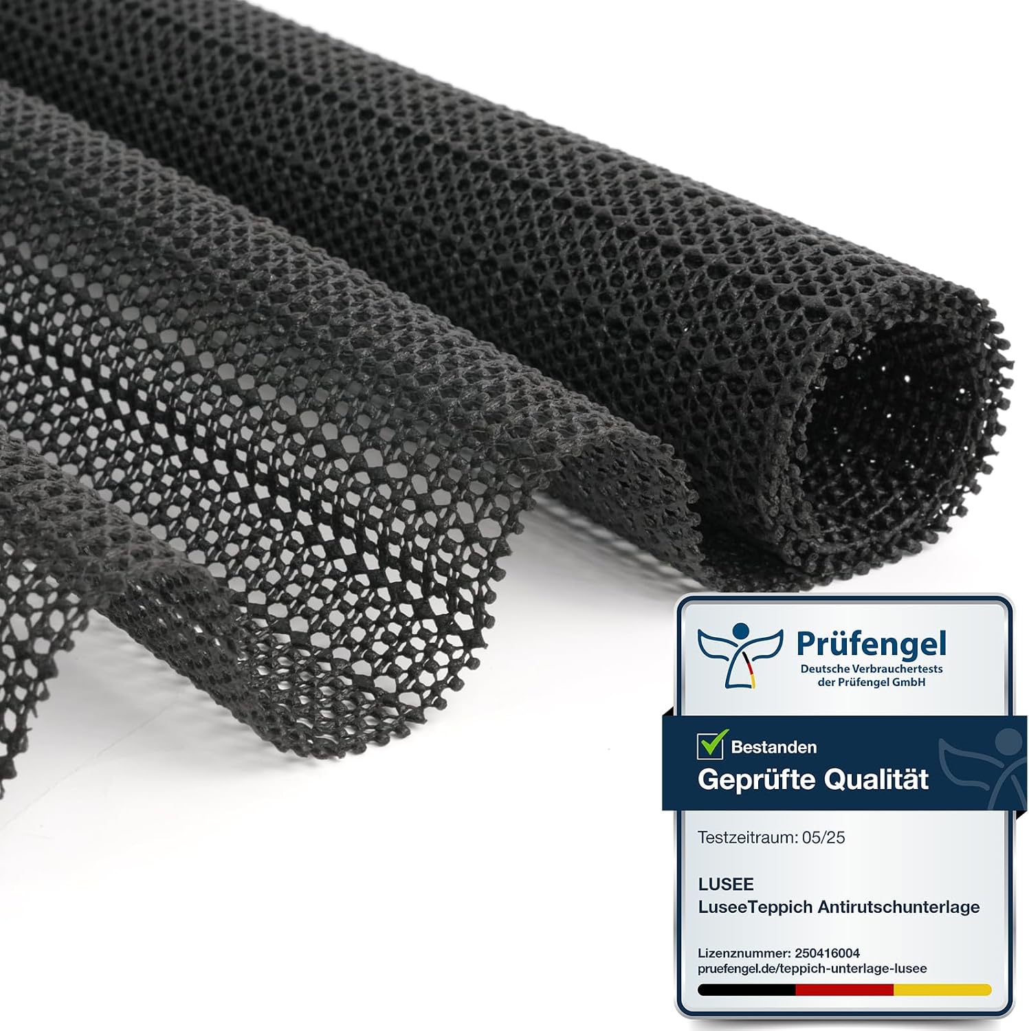 Rutschfeste Teppichunterlage – 1 Stück – Weiches Pvc-netzgewebe – Stabiler Halt Für Teppiche Und Möbel – Für Parkett, Marmor Und Regale – 60 X 130 Cm