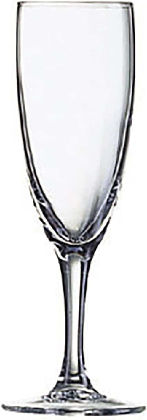 Champagnergläser – 12er-set – Klarglas – Tulpenform, 170 Ml – Robust Für Den Professionellen Einsatz – Für Zuhause Und Catering