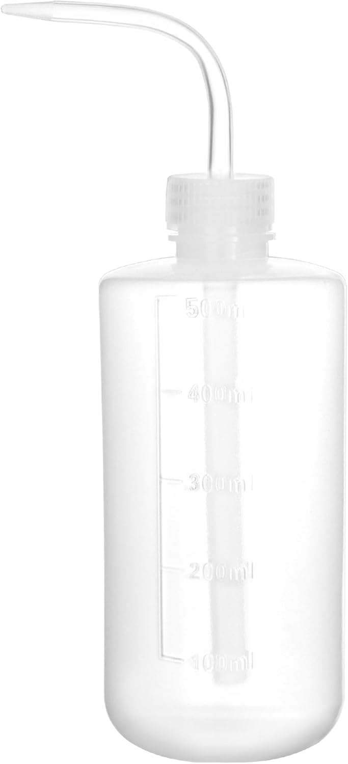 500-ml-quetschflasche – 1 Stück – Transparenter Kunststoff – Quetschflasche Mit Skala – Garten Und Labor – 500 Ml