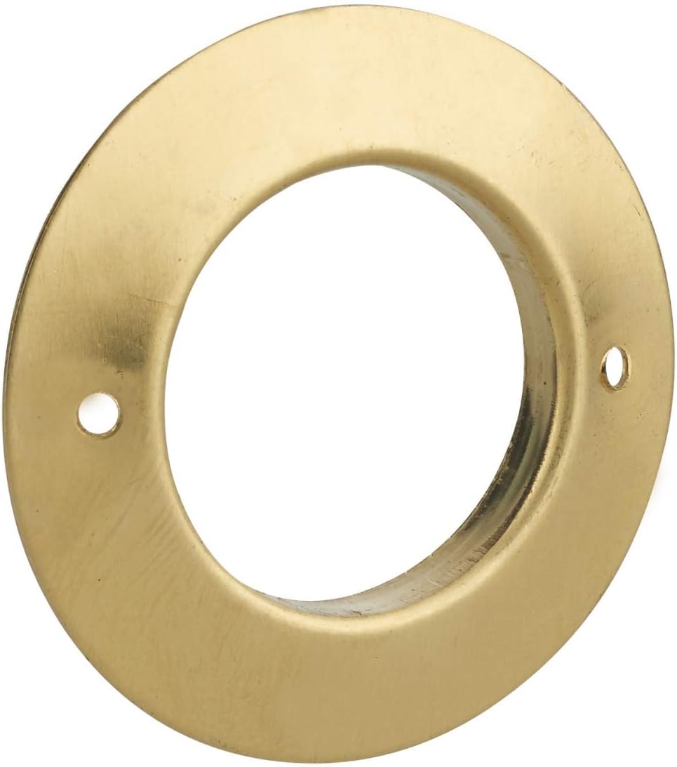 Abschlussrosette Für Zylinder – 1 Stück – Dekoratives Messing – Passend Für 21–26 Mm Bohrungen – Eingangstürsicherung – Goldfarben