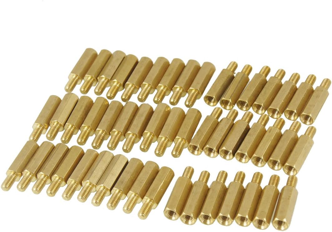 M3 Sechskant-abstandshalter – 20er-pack – Vergoldetes Messing – Montage Von Leiterplatten Und Elektronikplatinen – Präzise Befestigung – 25 Mm Schaft