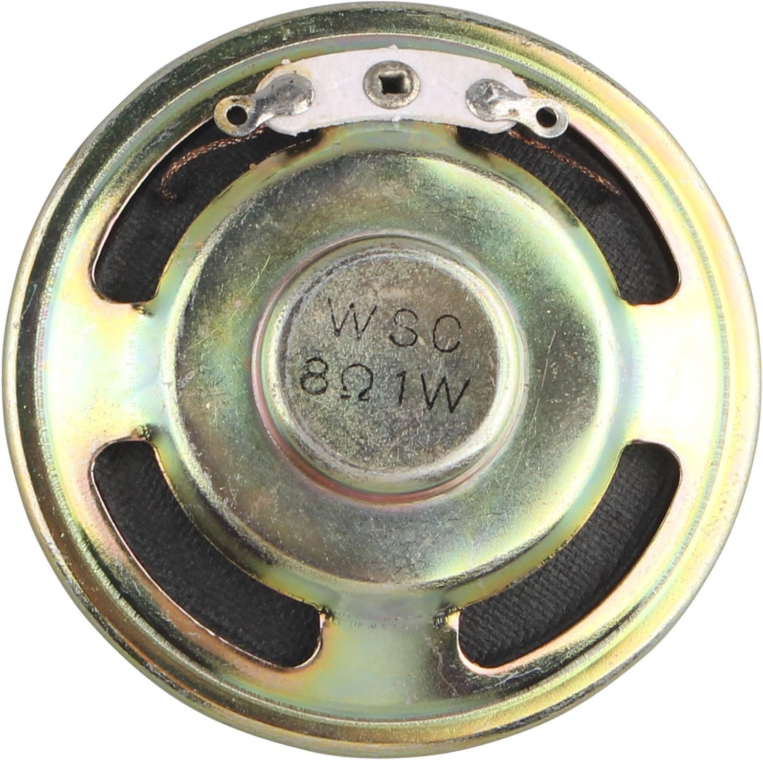 Lautsprecher – 1 Stück – Metall Und Aluminium – 1 W, 8 Ohm – Für Spielzeug Und Radios – 50 Mm