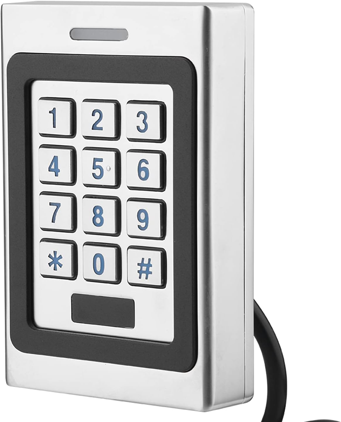 Ip67 Wasserdichtes Zutrittskontroll-tastenfeld – 1 Stück – Metall – 3 Öffnungsmodi: Karte, Code – Innen/außen, Büro, Zuhause