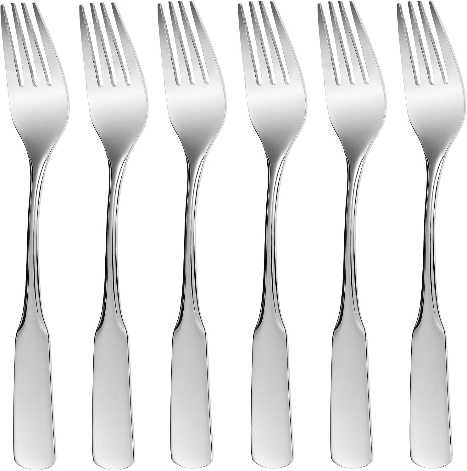 6er-set Dessertgabeln – Edelstahl 18/10 – Spaten Kollektion – 16 Cm – Spülmaschinenfest