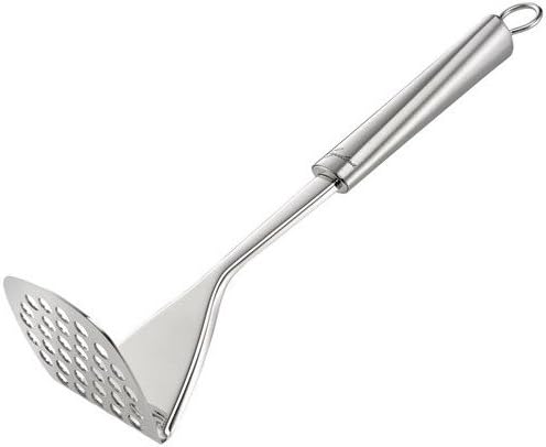 Kartoffelstampfer – 1 Stück – Edelstahl 18/10 – Ergonomischer Griff – Für Den Täglichen Gebrauch – Silber