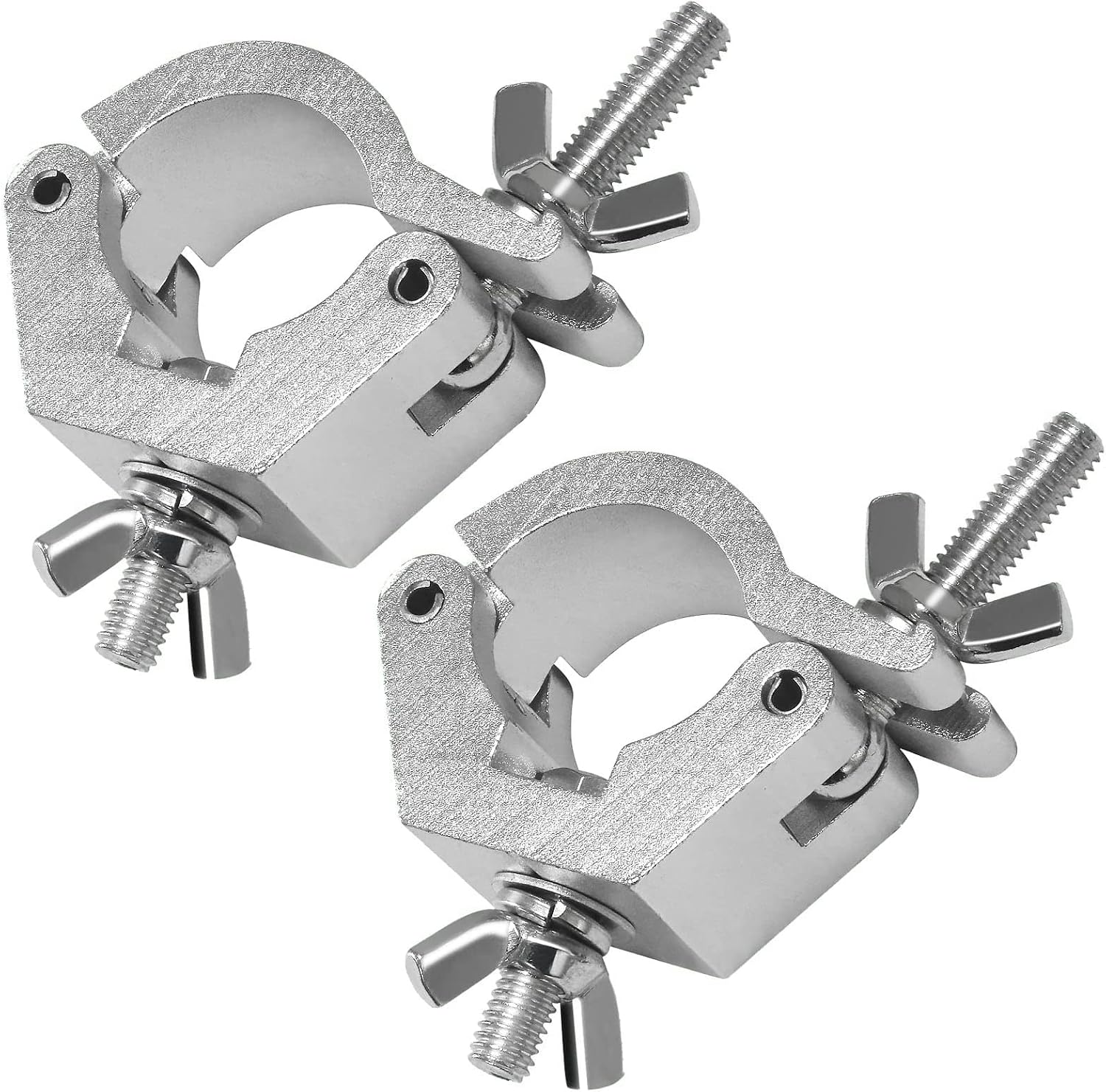 Set Mit 2 Lichthaken – Stahl – Traversenmontage 29–35 Mm – Tragkraft 50 Kg – Bühnenbeleuchtung
