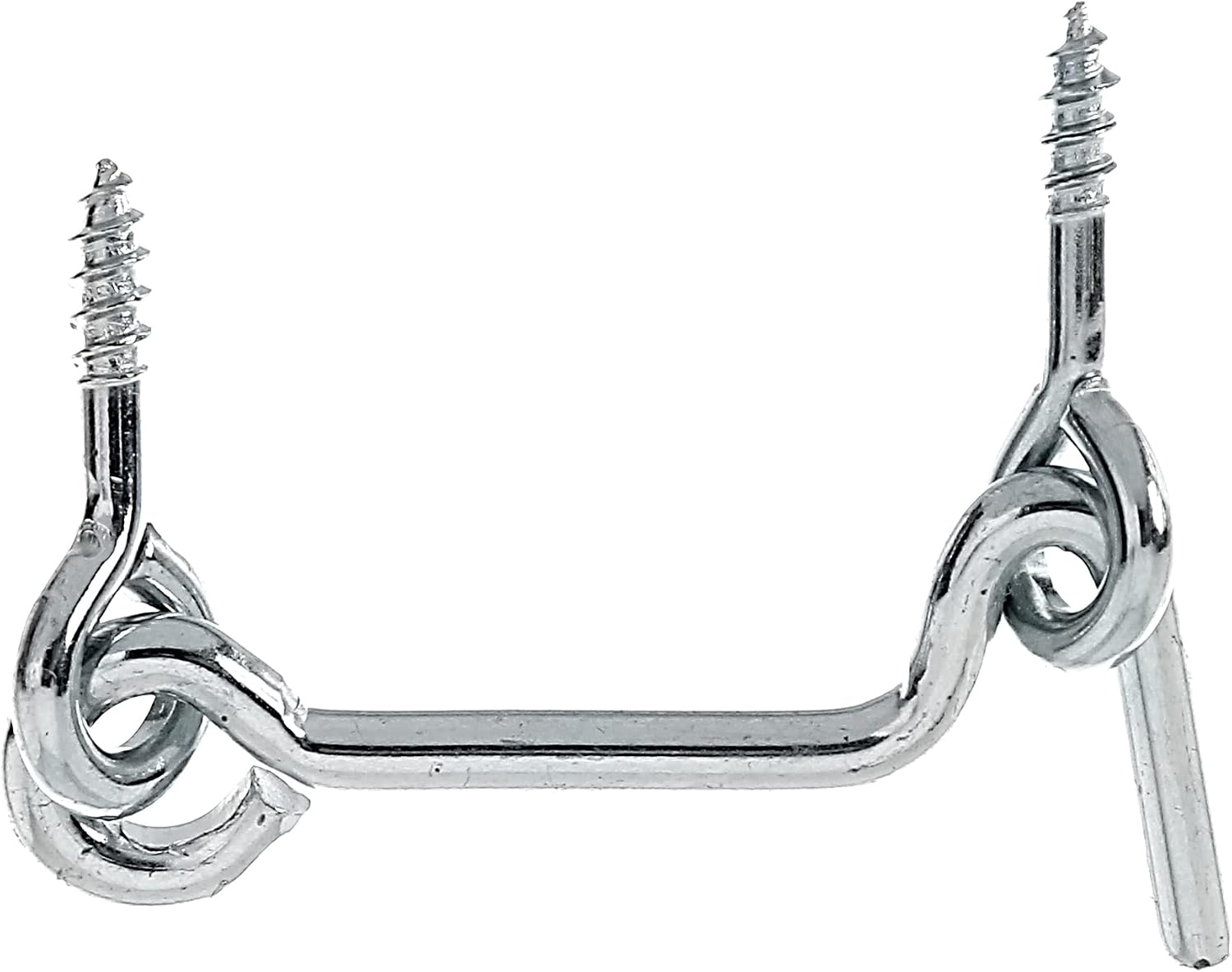 Windschutzhaken – 1 Stück – Verzinkter Stahl – Schraubbefestigung – Für Tore Und Türen – 50 Mm