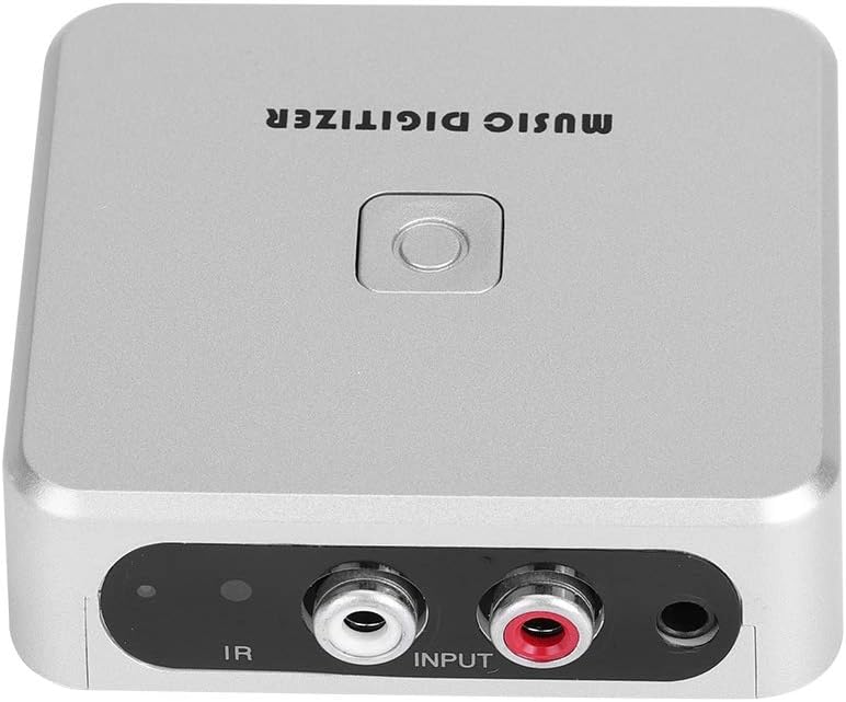 Analog-zu-mp3-audiokonverter – 1 Stück – Abs – Sd-/usb-aufnahme – 3,5-mm-stereoanschluss – Für Schallplatten Und Kassetten