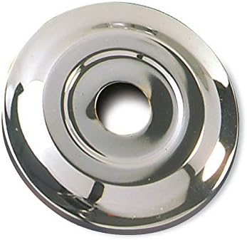 Rosette Für Armaturen – 1 Stück – Verchromtes Messing – Durchmesser 100 Mm – Bad Und Küche