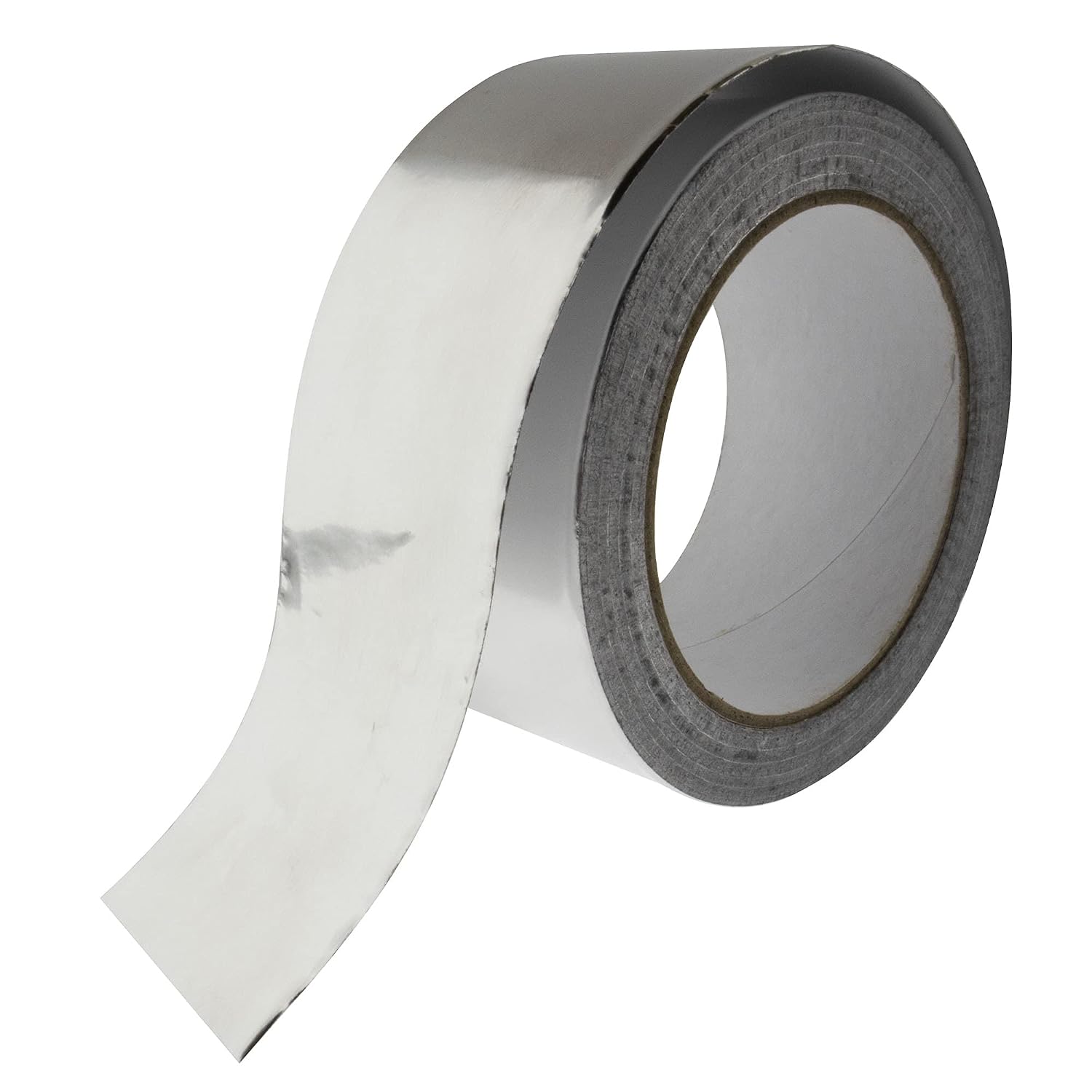 Aluminiumklebeband – 1 Rolle 50 Mm X 50 M – Reine Folie Und Acrylklebstoff – Wärmedämmung Und Abdichtung – Dach- Und Lüftungsanlagen – 54 Mikron