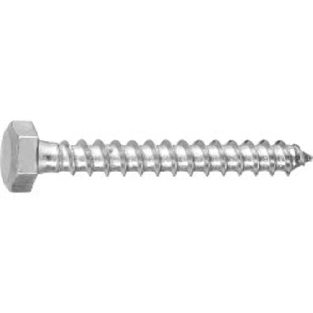 Sechskant-holzschrauben – 49er-pack – Verzinkter Stahl – Hochleistungsbefestigung Für Hartholz – Außenschreinerarbeiten – 8 X 60 Mm
