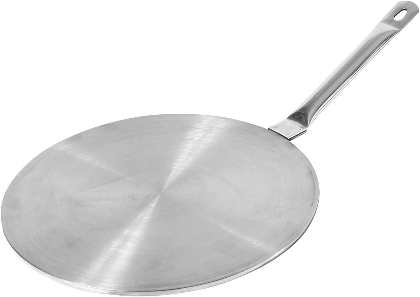 Induktionsadapterscheibe – 1 Stück – Edelstahl – Kompatibel Mit Allen Kochgeschirren – Für Den Täglichen Gebrauch – Durchmesser 23 Cm