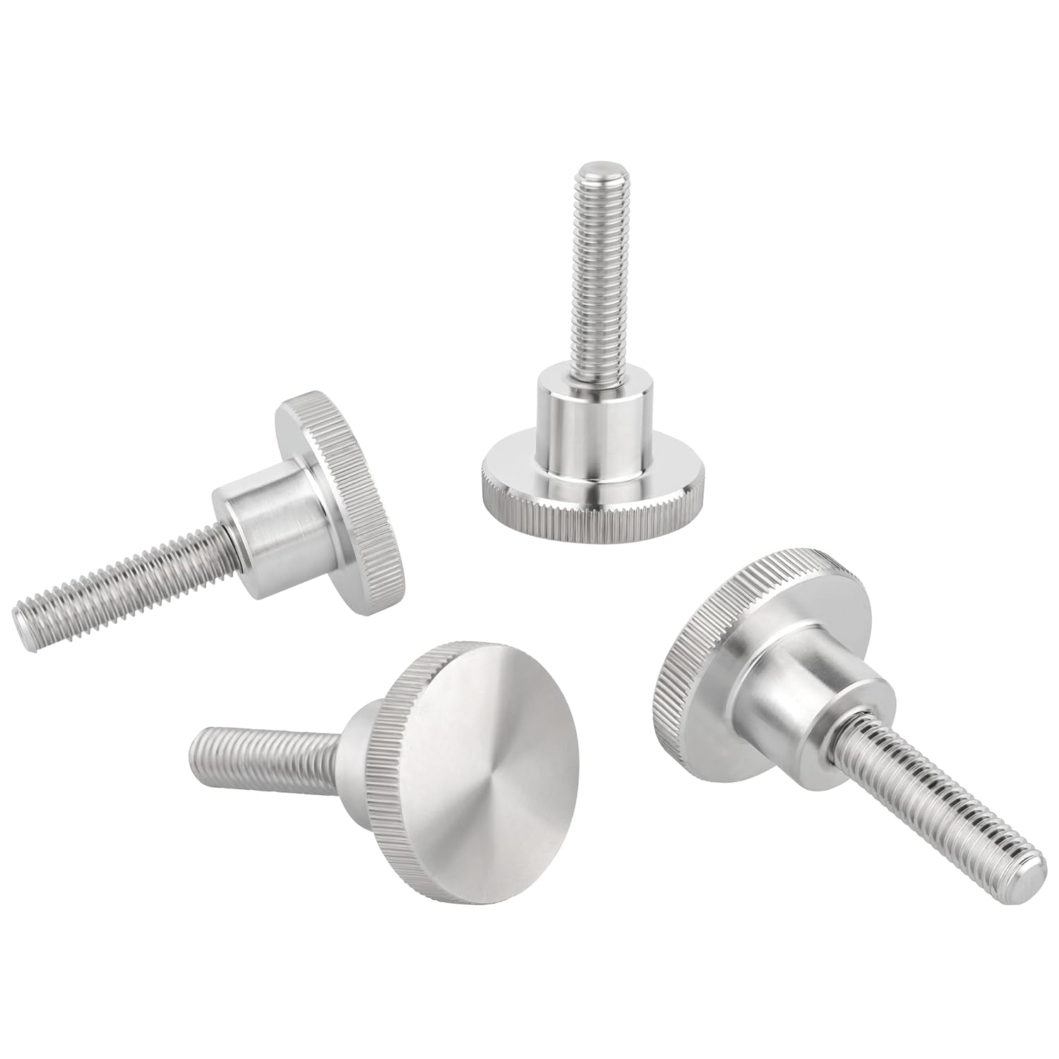 Din 464 Flügelmuttern – 4er-pack – Edelstahl – Werkzeuglose Manuelle Befestigung – Für Heimwerker Und Mechaniker – M8 X 20 Mm