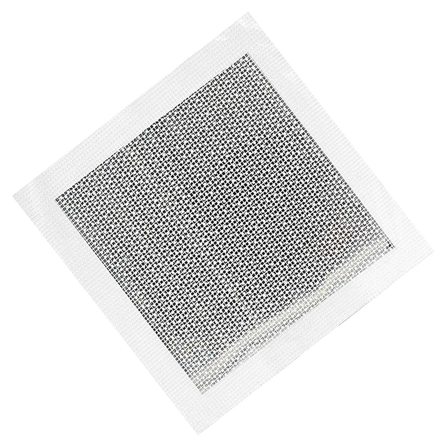Gipsreparaturset – 4-teilig – Selbstklebendes Aluminiumgewebe – Repariert Risse Und Löcher – Innenwände Und Decken – Verschiedene Größen