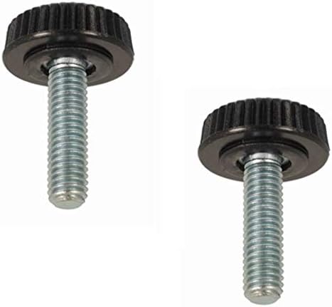 Verstellbare Fußschrauben – 2er-pack – Stahl Und Kunststoff – Präzise Nivellierung – Für Bürostühle Und -tische – M4x12 Mm