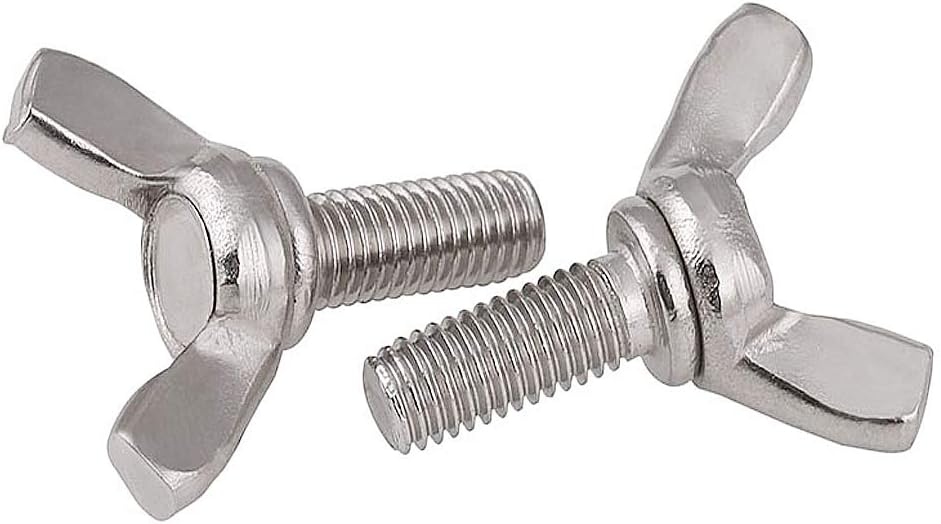 Metrische Flügelschrauben – 5er-pack – Edelstahl 304 – Werkzeuglose Manuelle Befestigung – Für Möbel Und Geräte – M4 X 20 Mm