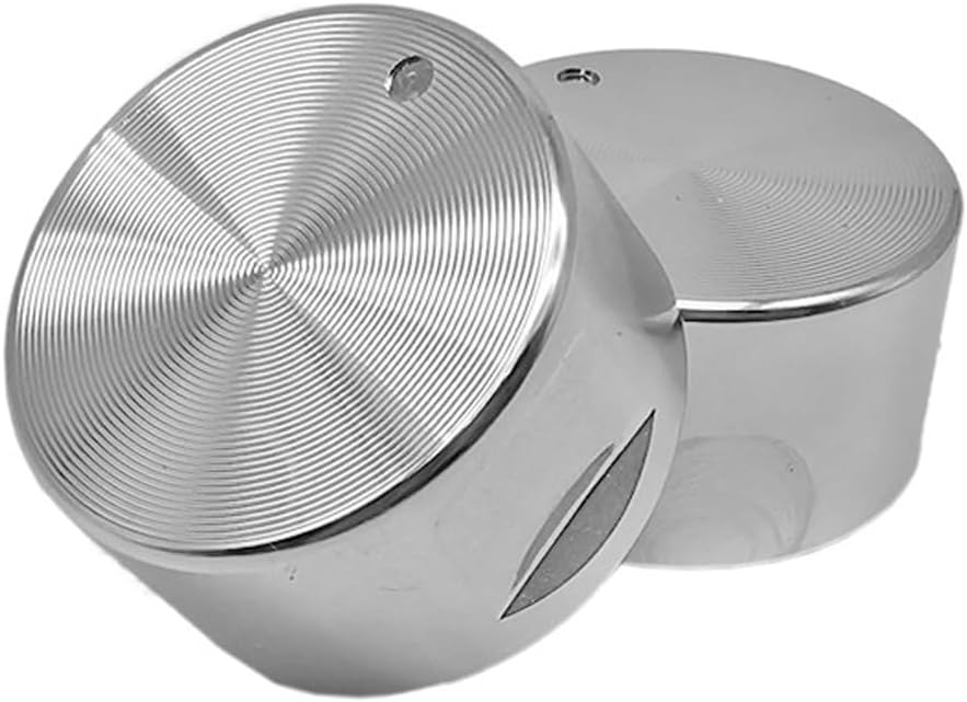 Universelle Herdknöpfe – 2er-pack – Zinklegierung – Präzise Steuerung Und Arretierung – Für Backofen Und Kochfeld – 6-mm-bohrung
