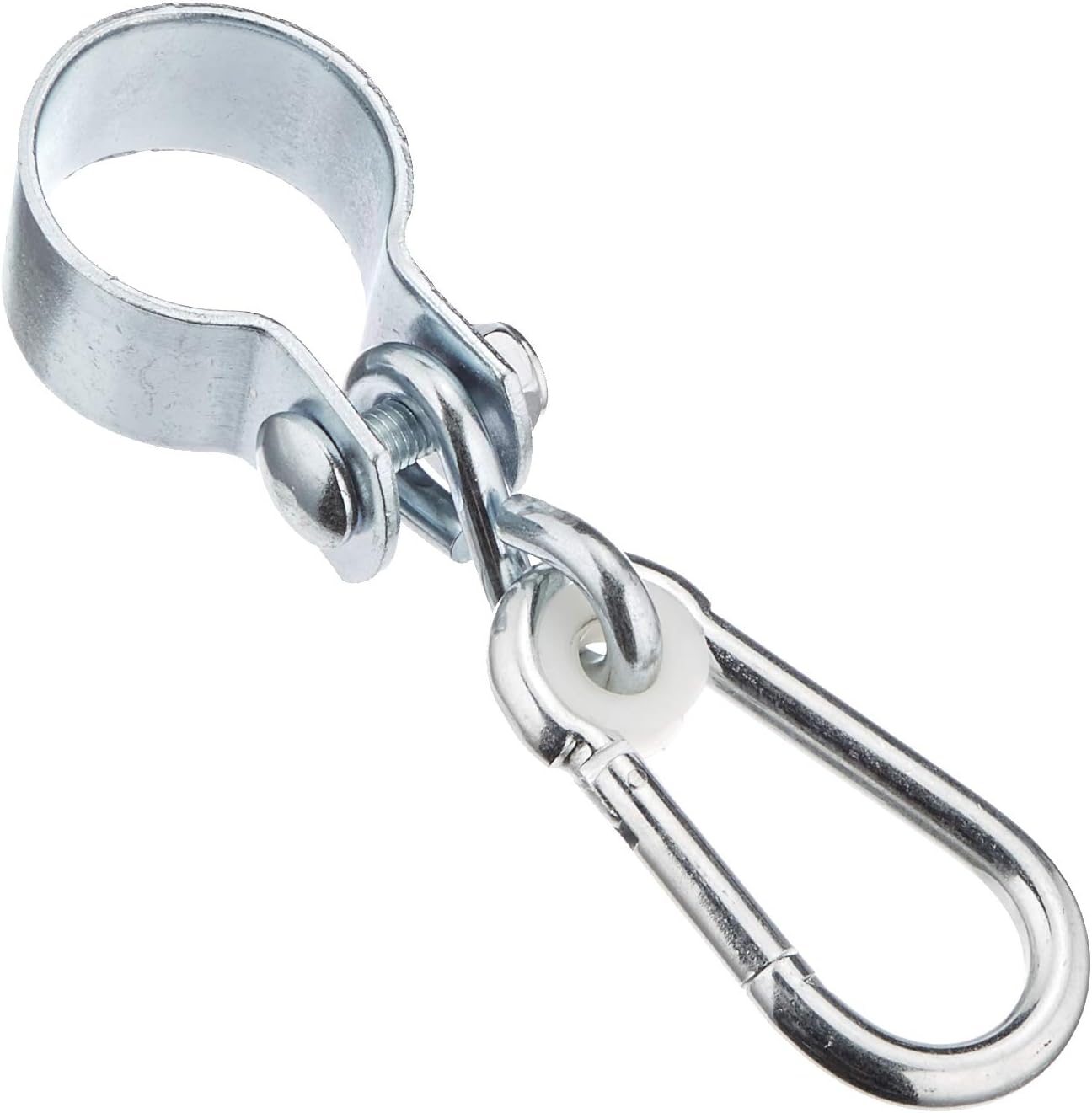 Drehhaken – 2er-set – Verzinkter Stahl – Tragkraft 350 Kg – Für 50-mm-rohre – Für Outdoor Und Freizeit