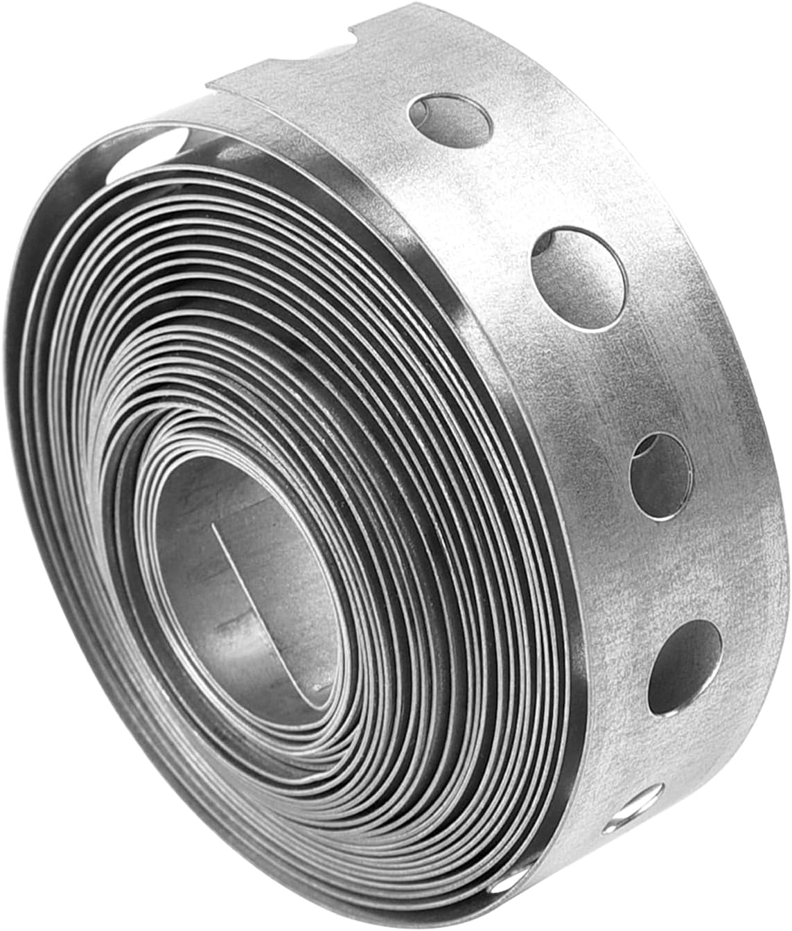 Befestigungsband Aus Verzinktem Stahl – 1 Rolle – Lochblech – Rohr- Und Zaunbefestigung – Für Heimwerker Und Profis – 1,9 Cm X 3 M