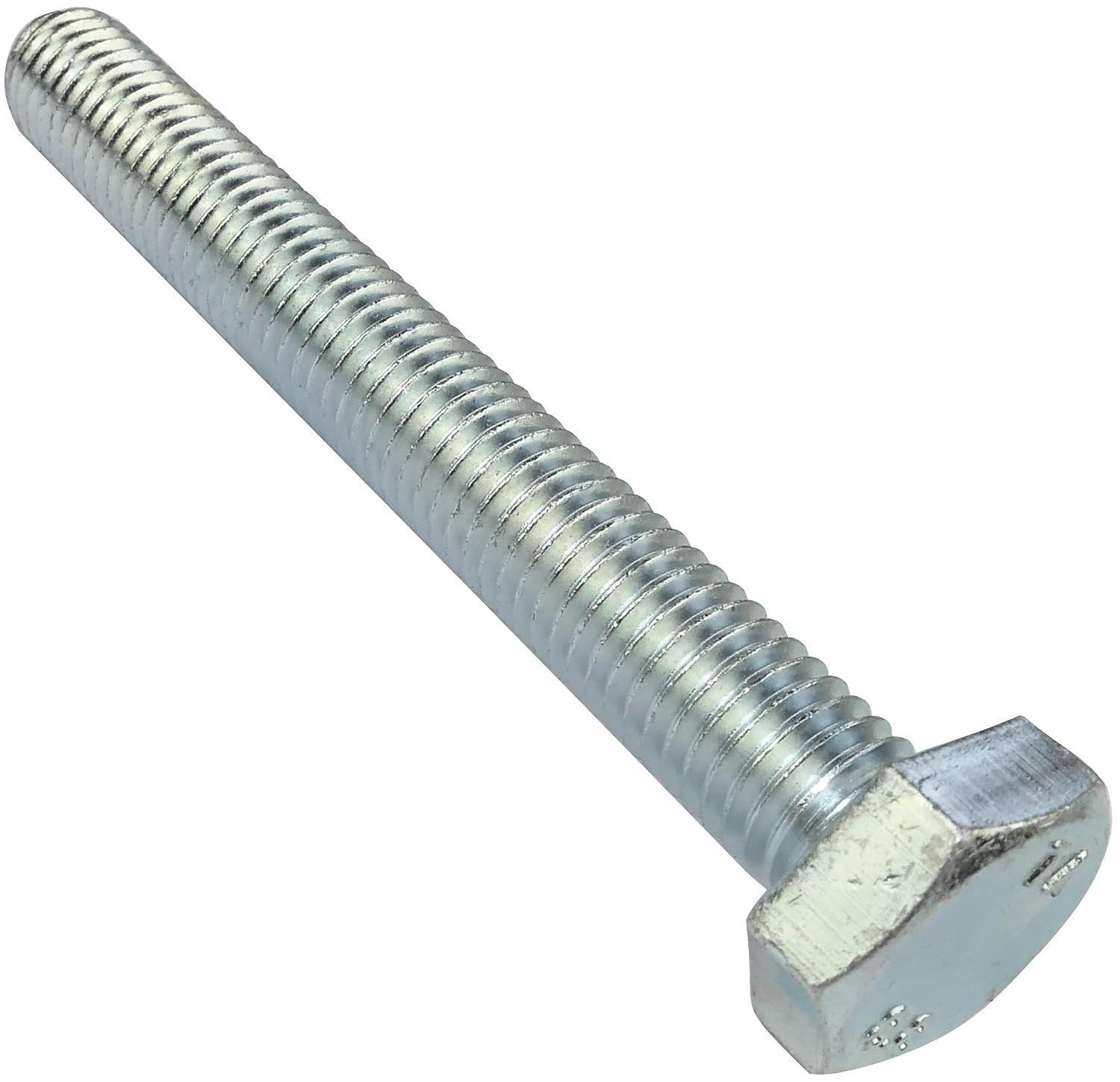 M10x80 Schrauben – 20er-pack – Verzinkter Stahl – Sechskantkopf Din 933 – Hochleistungs-montage – Heimwerker- Und Industrieanwendungen – Silber