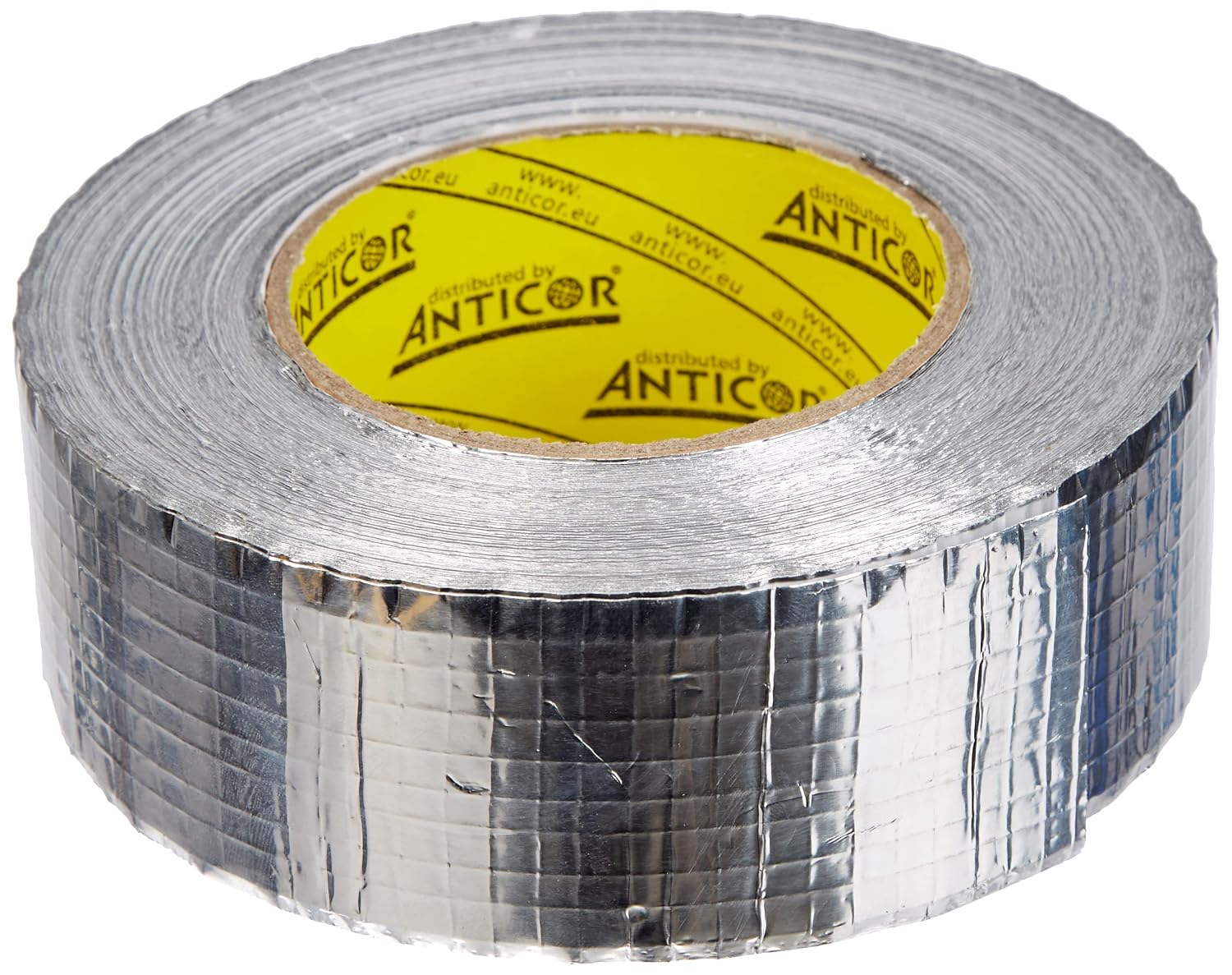 Verstärktes Aluminiumband – 1 Rolle – Glasfaser – Hlk-abdichtung – Lüftung Und Klimaanlage – 48 Mm X 50 M