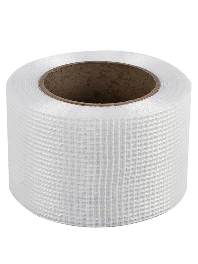 Glasfasergewebeband – 1 Rolle – Selbstklebend 5 Cm X 90 M – Reparatur Von Rissen Und Fugen – Für Gipskarton- Und Innenwände
