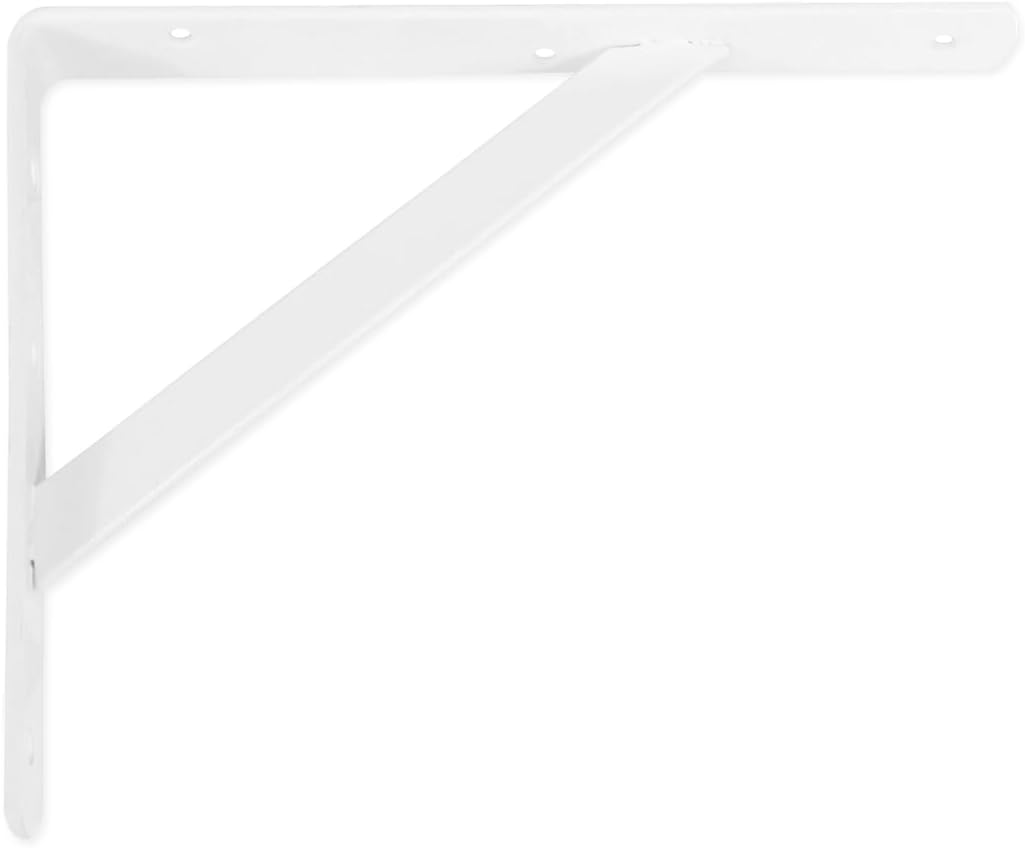 Wandhalterung – 1 Stück – Weißer Stahl – Tragkraft Bis 225 Kg – Geeignet Für Küche, Büro Und Bad – 400 X 275 Mm