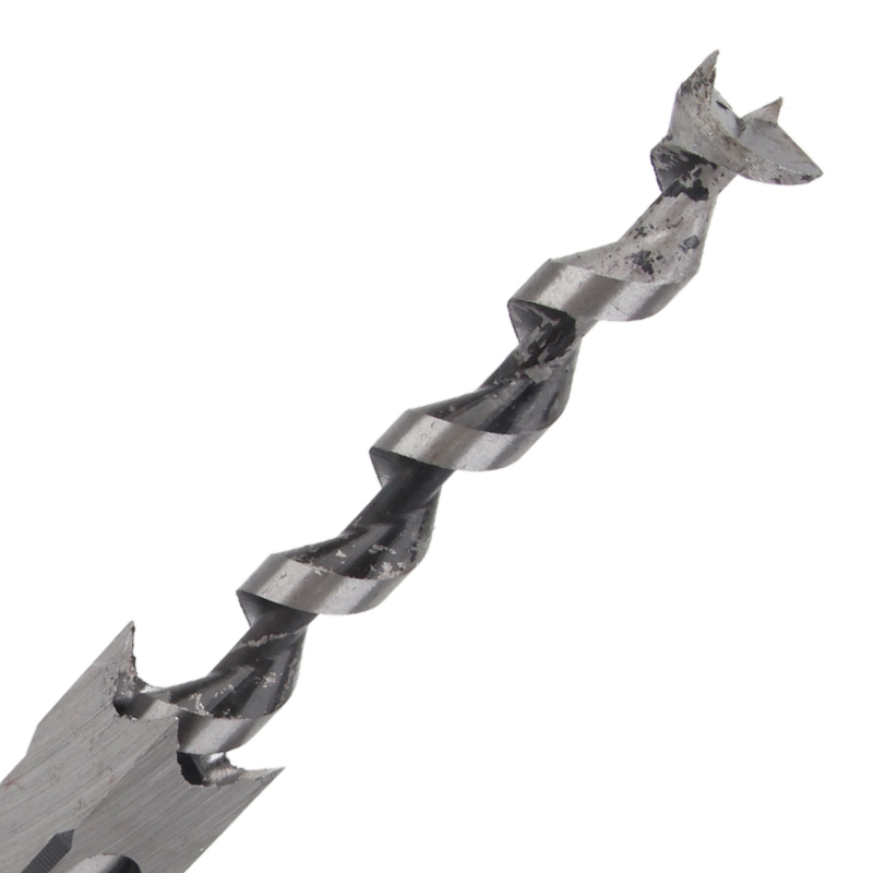 Rundschaftbohrer Mit 1/2" (12,7 Mm) Durchmesser Für Holz, Vierkantbohrer Aus Stahl, Universelles Holzbearbeitungswerkzeug, Schlagbohrmaschine Geeignet Für Sauberes Bohren.