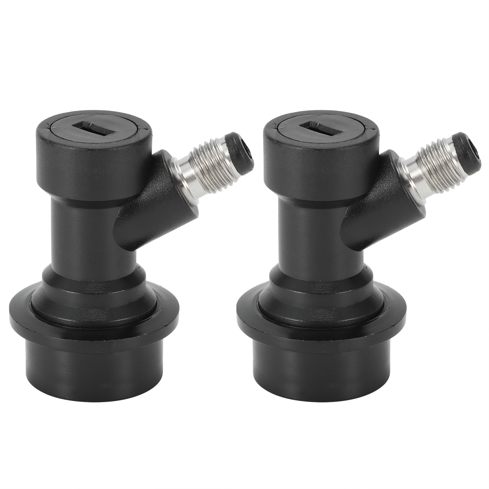 Set Mit 2 1/4 Mfl Kugelkupplungen Für Bier-/limonadenfässer (adapter Inklusive)