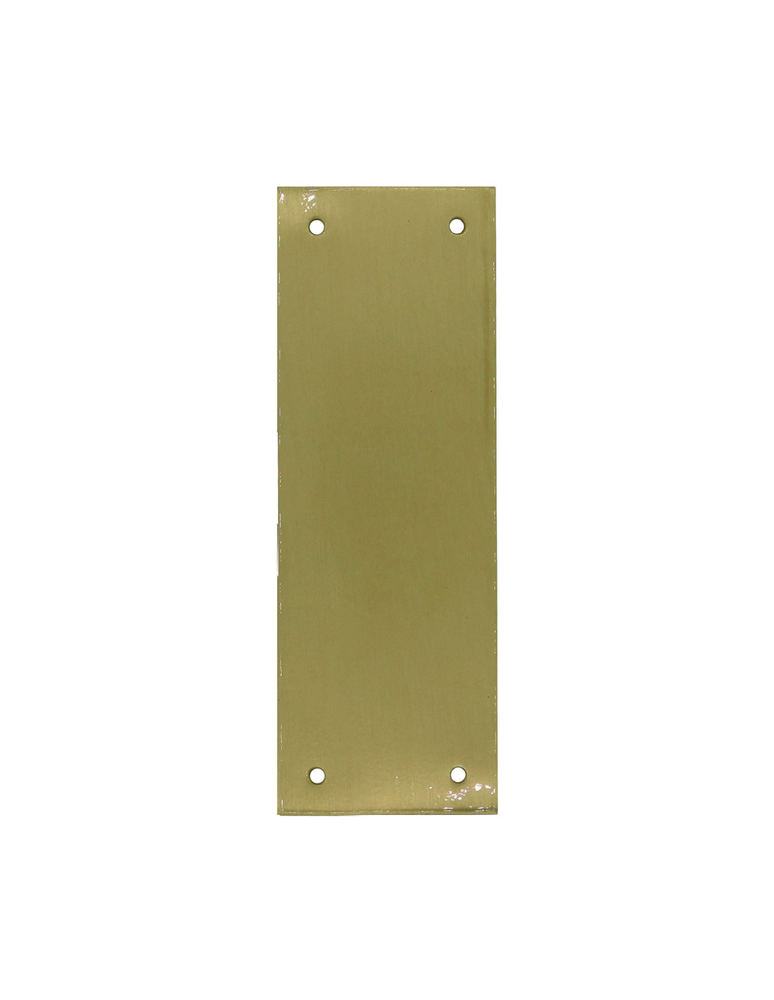 Verschlussplatte Aus Gesättigtem Messing 90 X 250 Mm 0,65 Mm