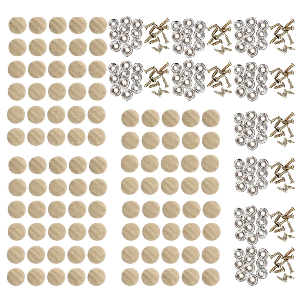 Deckenstoffbefestigungsclips, Langlebige Materialien, Einfache Installation, 100pcs Beige