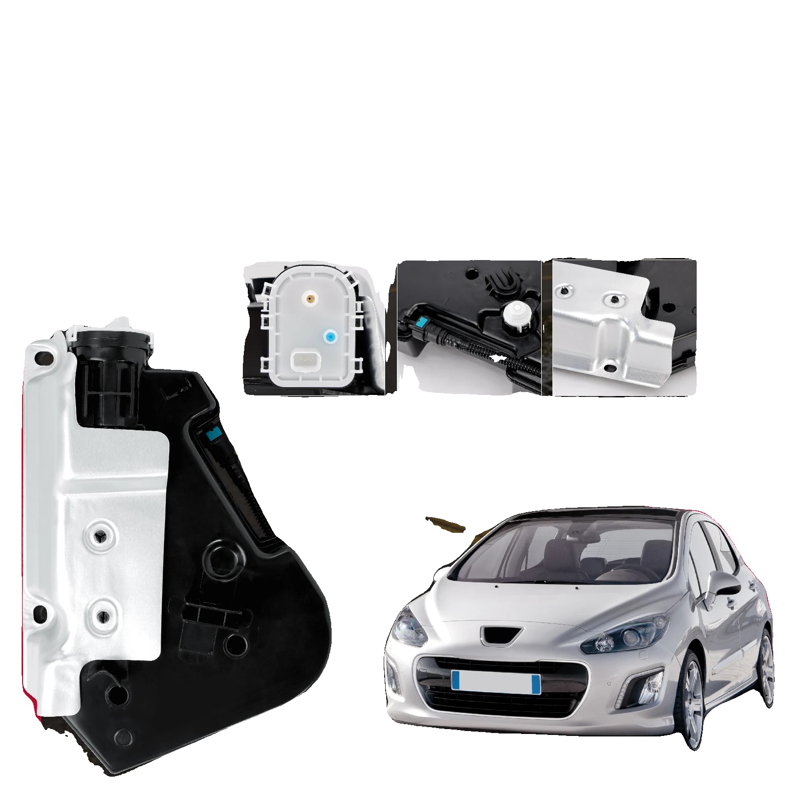 Kraftstoffzusatzfiltertankpumpe, Abs-kunststoff, Herstellernummer 1606340280, Direkter Ersatz, Kompatibilität Für Citroën C4 Und Peugeot 3008, Menge 1