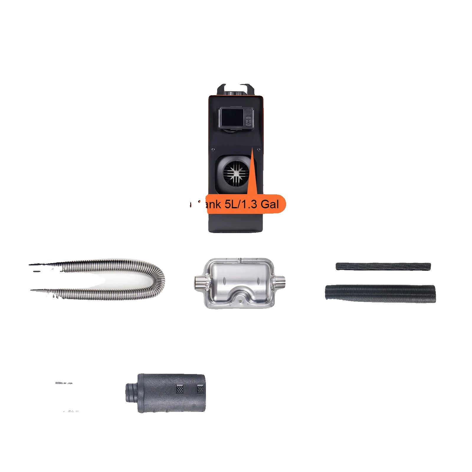Diesel-luftheizung, Bluetooth-steuerung, Tragbares Design, Vertikaler Typ